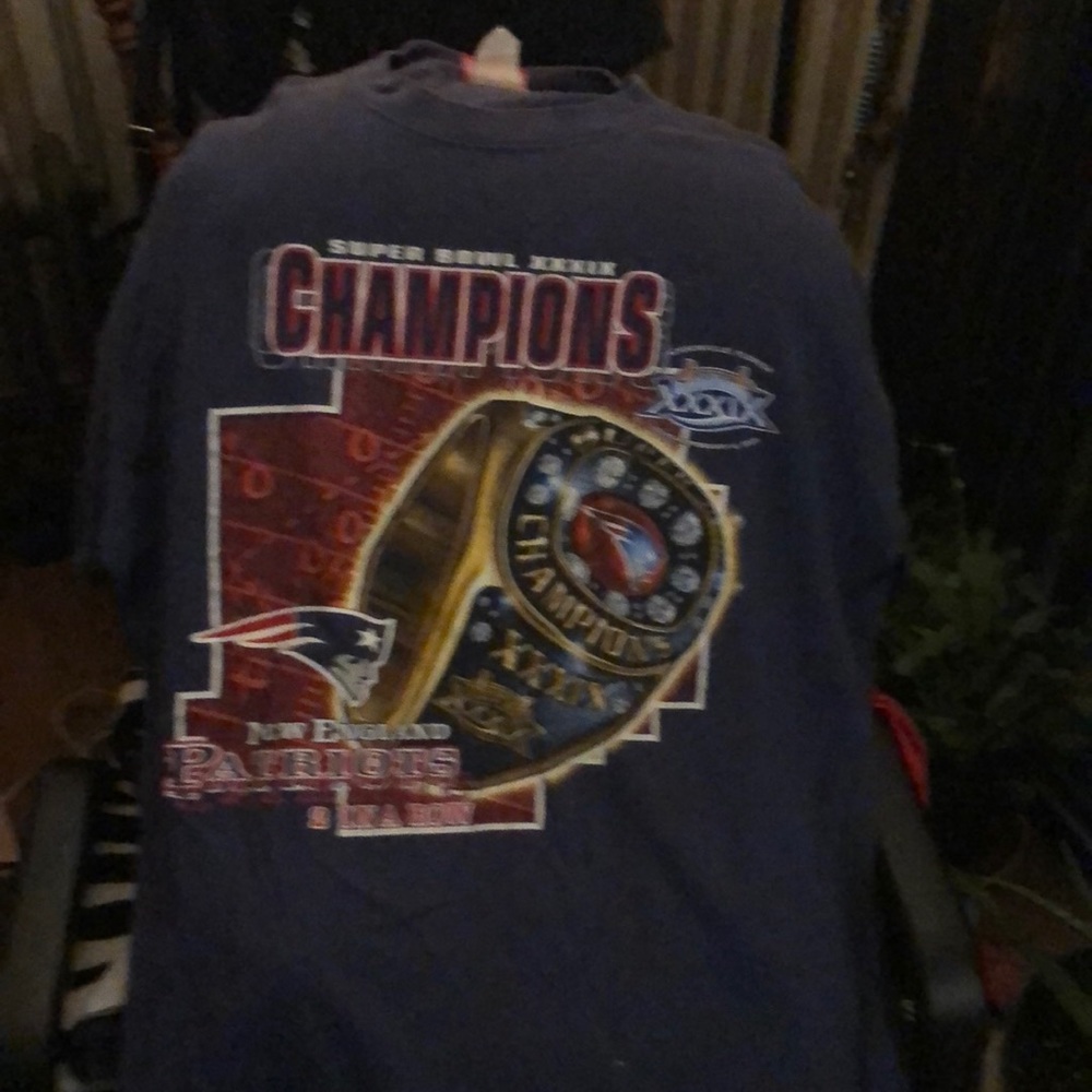 Super bowl champions patriots 2 and a row
